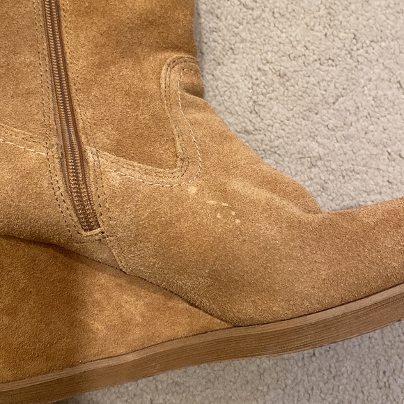 Rocket Dog 8 1/2 Camel Faux Suede & Shearling Boots - Picture 10 of 14